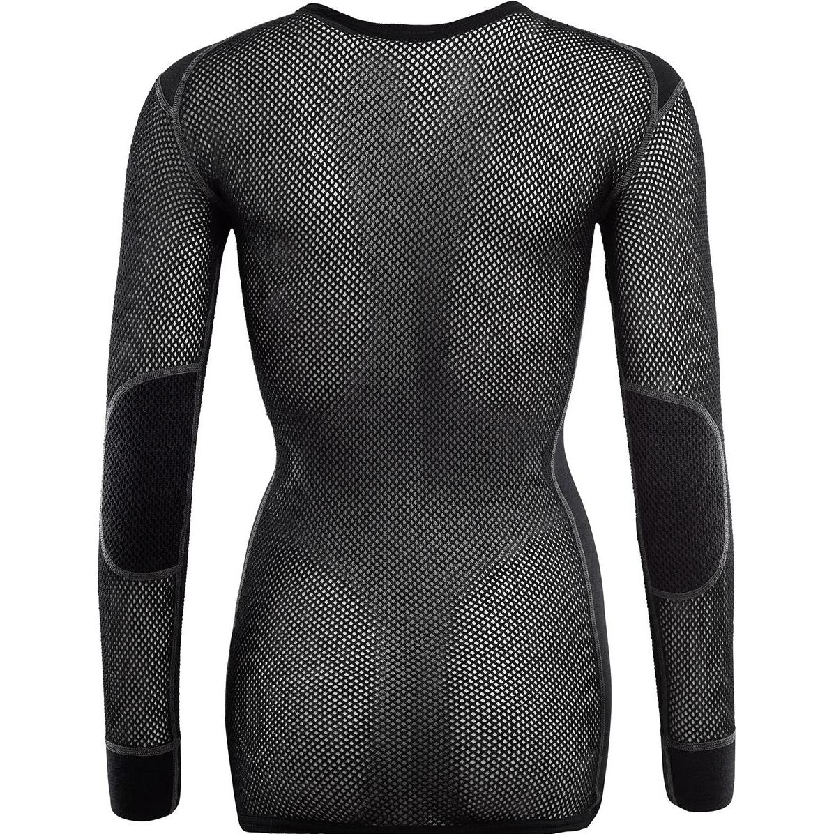 Thumbnail - Aclima, Damen, Funktionsshirt, WoolNet Crew Neck Shirt (L), Schwarz, L