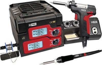RS PRO Soldering Station 250W, 220 240V ac, 160°