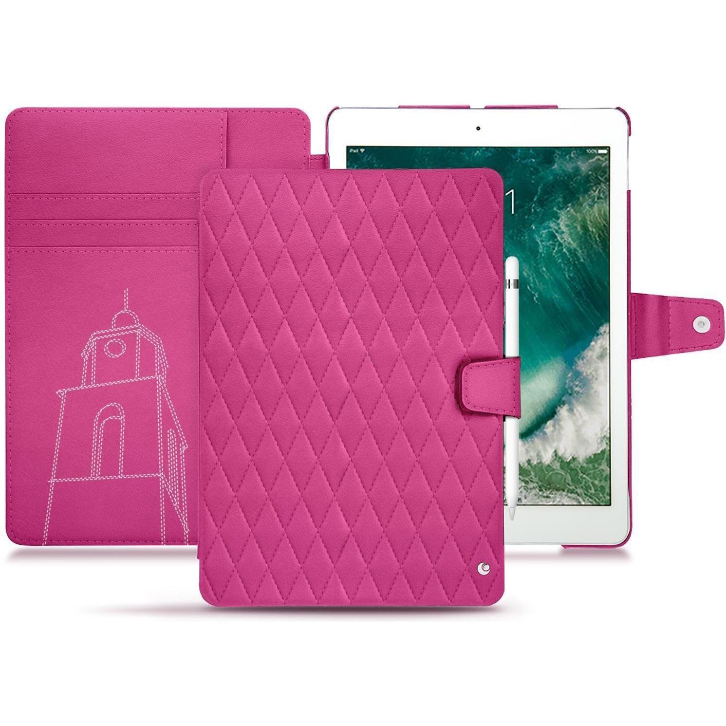 Noreve Lederschutzhülle Wallet (iPad Pro 10.5), Tablet Hülle, Rosa