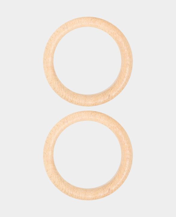 Actual product image I Am Creative Wooden ring set