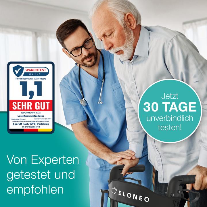 Immagine prodotto Aktivshop Leichtgewichtrollator »Move«, Silber