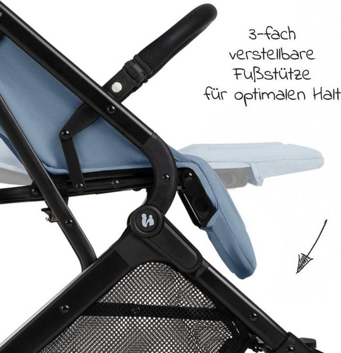 Actual product image Hauck Travel N Care Plus Dusty Blue