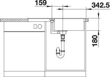 Produktbild Blanco Favum XL 6 S (86 cm, 43.50 cm)