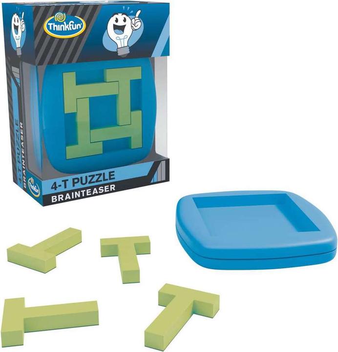 Produktbild Thinkfun A-Ha 4-T Puzzle (4 Teile)