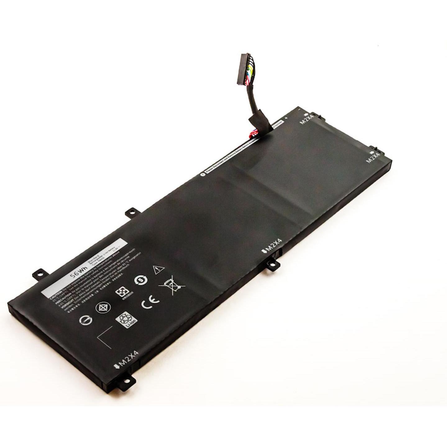 AGI Akku kompatibel mit Dell M7R96 (1 Zellen, 4600 mAh), Notebook Akku, Schwarz