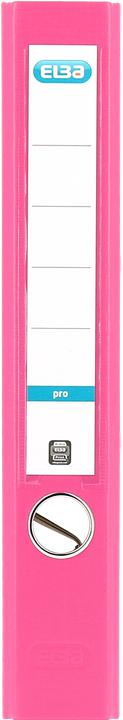 Produktbild Elba Folder smart Pro, Rückenbreite: 50 mm, rosa DIN A4, Umschlag außen PP / innen Papier, transparent (A4, 50 mm, 1 Stück)