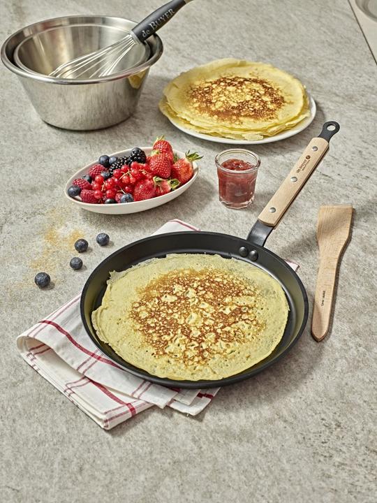 Actual product image de Buyer Choc B Bois Crêpe Pan Induction 30cm (Crêpe pan, Aluminium, 30 x 2.50 cm)