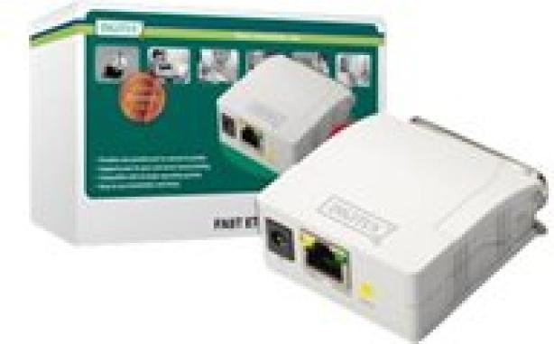 Image du produit Digitus Serveur d'impression Fast Ethernet 1xParallèle 1xRJ-45 avec bloc d'alimentation