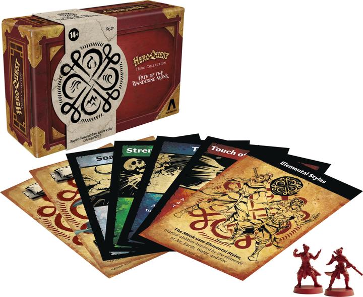 Image du produit Hasbro Miniatures de la HeroQuest Hero Collection Path of the Wandering Monk *Version anglaise*.