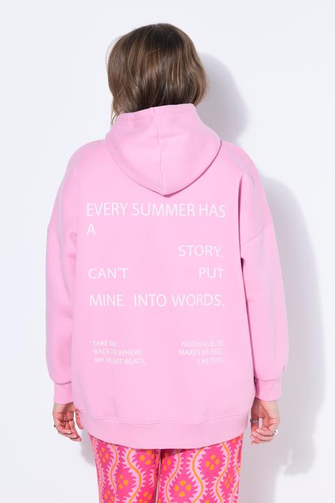 Image du produit Studio Untold Sweat à capuche oversize, avec message (46, 48)