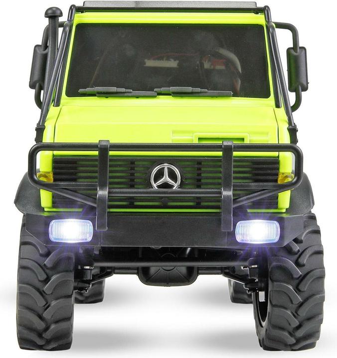 Actual product image Amewi Mercedes-Benz Unimog U4000 Scale Crawler 4WD 1:18 RTR grün (RTR Ready-to-Run)