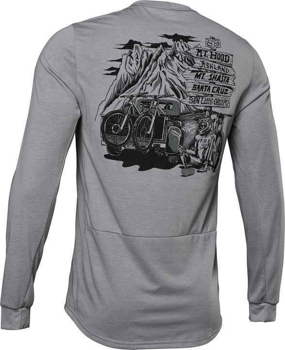 Produktbild Fox Jersey 22 Ranger Ls Dr Stl Gry S (S)