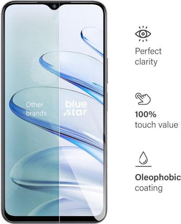 Actual product image Partner Telecom Protective glass Blue Star Tempered Glass Blue Star - Honor 70 Lite (1 pcs., Honor 70 Lite)