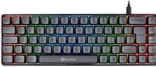 Produktbild Gamiac TKL69G SF Gaming Tastatur, Kailh Blue Switches, RGB - schwarz/grau (DE, Kabelgebunden)