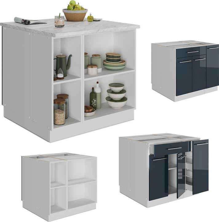 Produktbild Vicco Kücheninsel Fame-Line (90 x 81.60 x 82 cm)