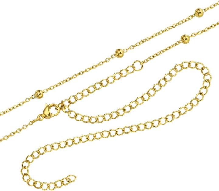 Immagine prodotto Bijouteria Catena ventre (Acciaio inossidabile, Rivestimento in PVD (colore oro))