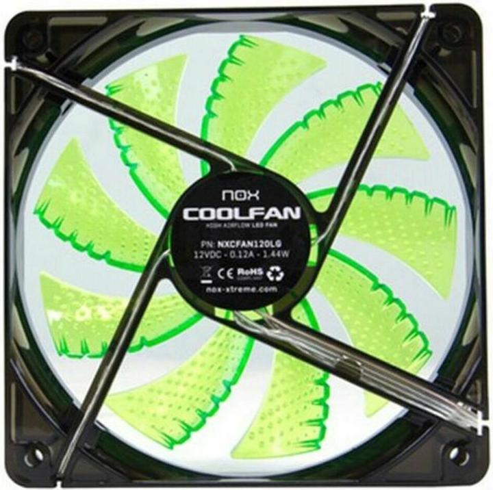 Produktbild Nox Coolfan 120 LED (120 mm, 1x)