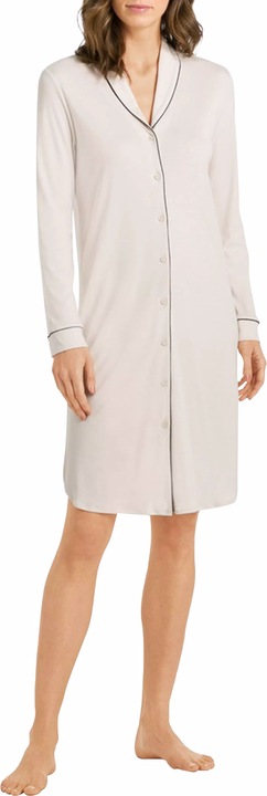 Produktbild Hanro Natural Comfort Nachthemd - 100 cm lang - Langarm (L)