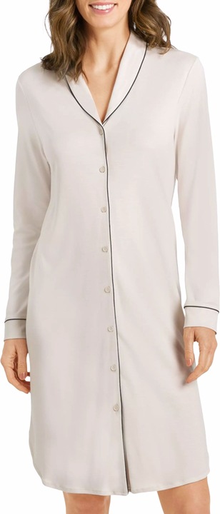Immagine prodotto Hanro Camicia da notte Natural Comfort - 100 cm di lunghezza - manica lunga (M)