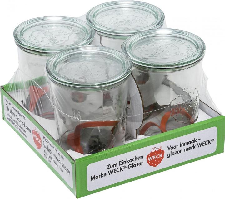 Image du produit Weck forme du linteau (4 pcs, 0.75 l)