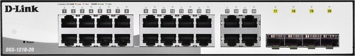 Actual product image D-Link DGS-1210 (20 ports)