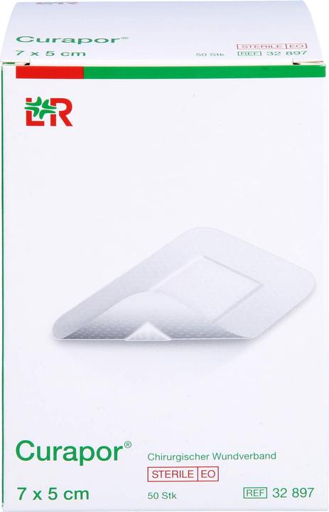 Produktbild Lohmann & Rauscher Curapor Wundverb St 5x7cm (50 x)