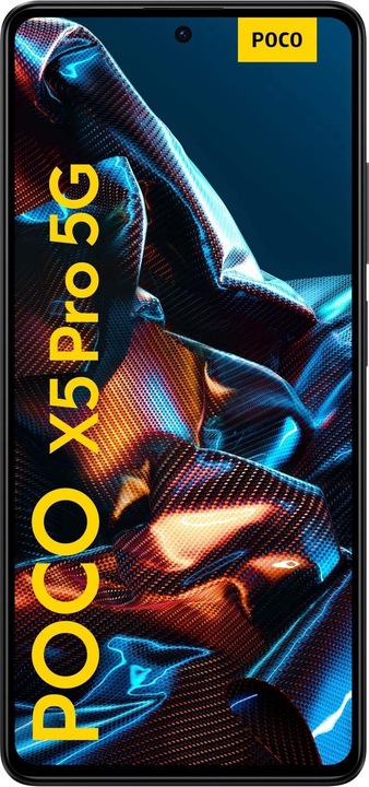 Actual product image Xiaomi Poco X5 Pro (128 GB, Black, 6.67", Dual SIM, 108 Mpx, 5G)