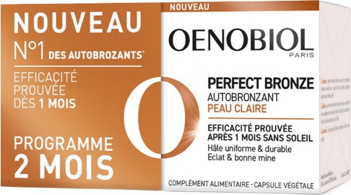 Oenobiol Perfect Bronze Self-Tanning for Light Skin - Effective from the 1st Month (Selbstbräunungsschaum)