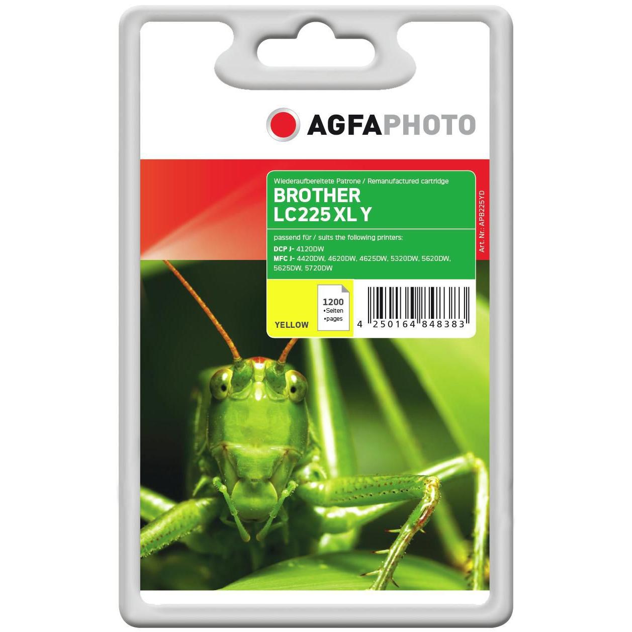 Thumbnail - AGFAPHOTO, Druckerpatrone, Apb225yd (Y)