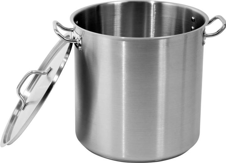 Actual product image Yato HIGH POT WITH STAINLESS STEEL LID 36X36CM, 36,6L. (36 cm, Pot, Stainless steel)