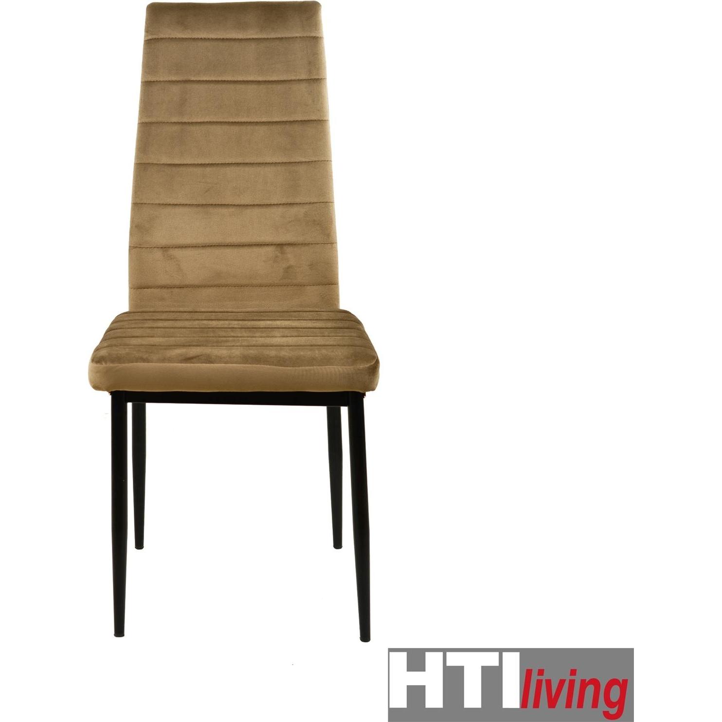 Thumbnail - HTI-Living, Stühle, Stuhl Memphis Velvet Braun
