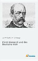 Produktbild Fürst Bismarck und das Deutsche Volk (Deutsch, Adolf Graf von Westarp, 2013)