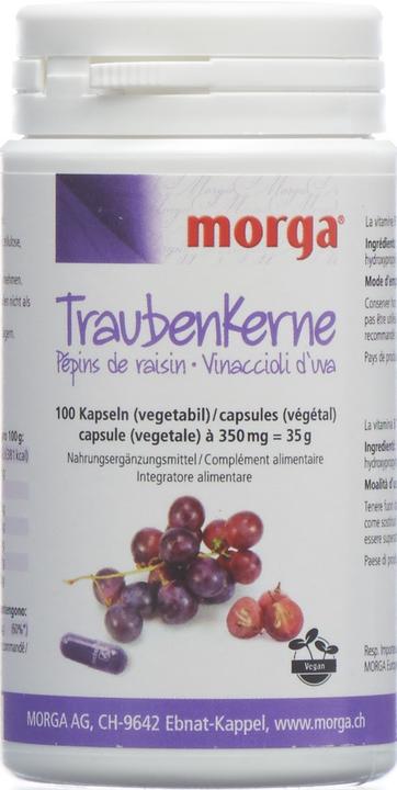 Actual product image Morga Grape Seed Vegicaps (100 pcs., Capsules, 65 g)