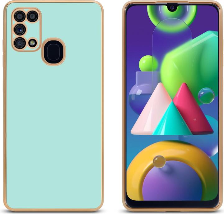 Actual product image Cadorabo Case for Samsung Galaxy M31 in TPU with camera protection LM130 Style (Samsung Galaxy M31)