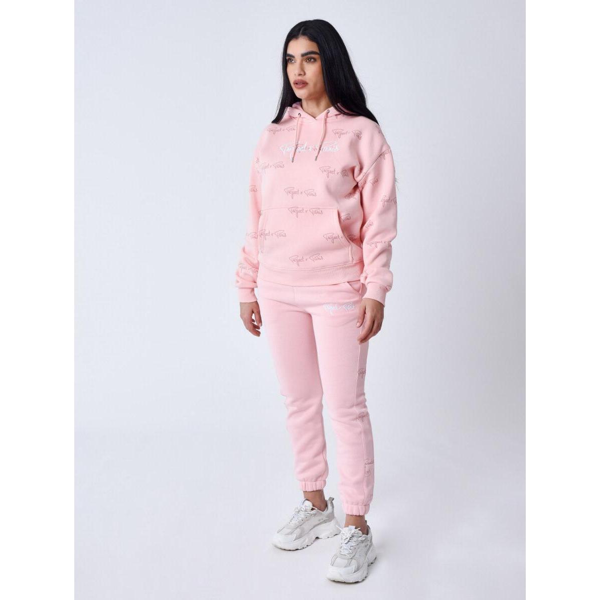 Project X Paris, Damen, Pullover, all over signature, (XS)