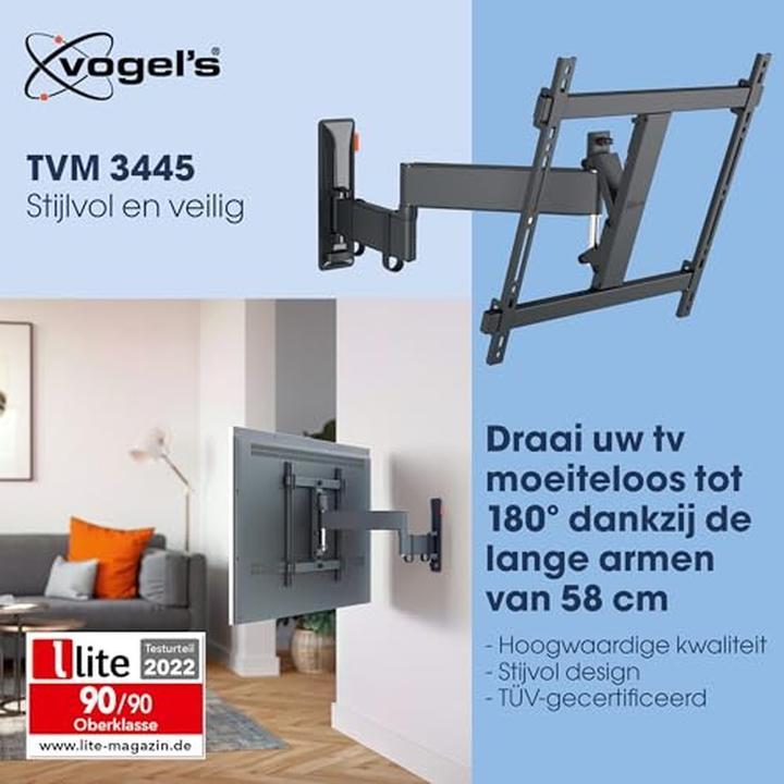 Immagine prodotto Vogels TVM 3445 (Muro, 65", 25 kg)