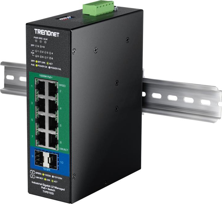 Immagine prodotto Trendnet 10-Port Industrial Gigabit L2 (10 porte)