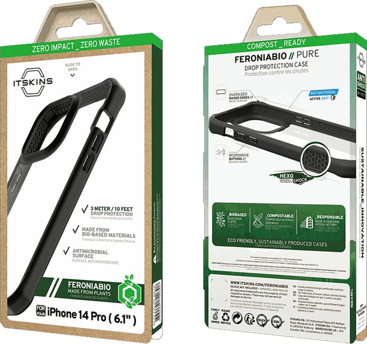 Actual product image Itskins Itferopureip14pbk (Apple iPhone 14 Pro)