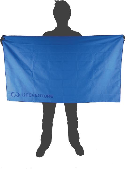 Lifeventure MicroFibre Trek Towel, Blue, Extra Large