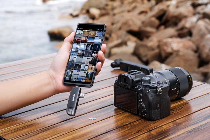 Actual product image Lexar Professional Silver Plus (256 GB, microSDXC, U3, UHS-I)