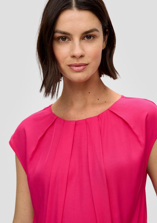 Immagine prodotto s.Oliver Bluse Blusentop mit Falten-Detail (46)