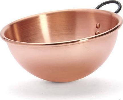 Actual product image de Buyer Copper whipping bowl Ø 20cm with ring handle (20 cm, 1 x)