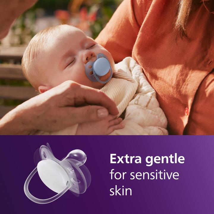 Productafbeelding Philips Avent Pacifier SCF091/42 ultra soft (2x, 6 - 18 Maanden)