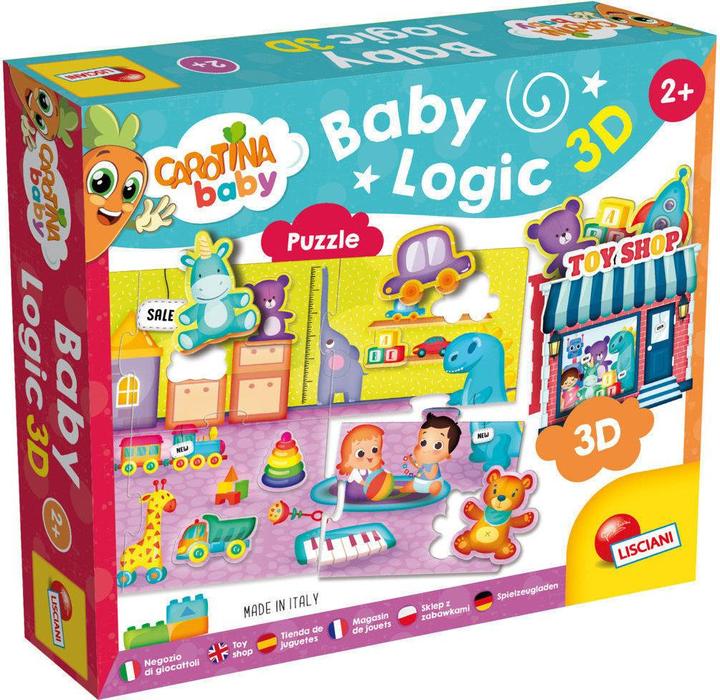 Immagine prodotto Lisciani Carotina Baby Logic 3D Puzzle Giocattolo 92543