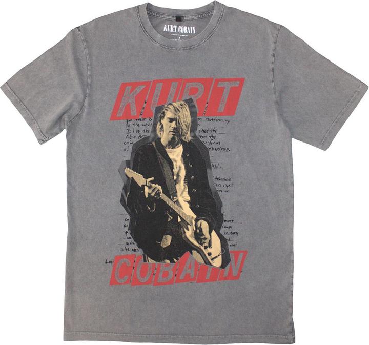 Produktbild Kurt Cobain Collage Stone Wash (S)