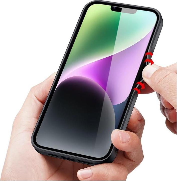 Actual product image Nevox StyleShell Nylo iPhone 15 black (Apple iPhone 15)