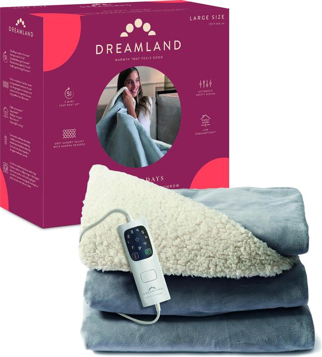Actual product image Dreamland Cosy electric blanket HTW-16993 (160 x 120 cm)