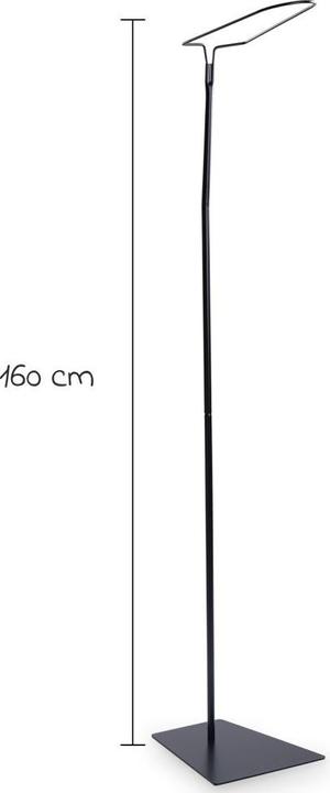 Produktbild Julius Zöllner Himmelhalter Franz mit Standfuss, schwarz