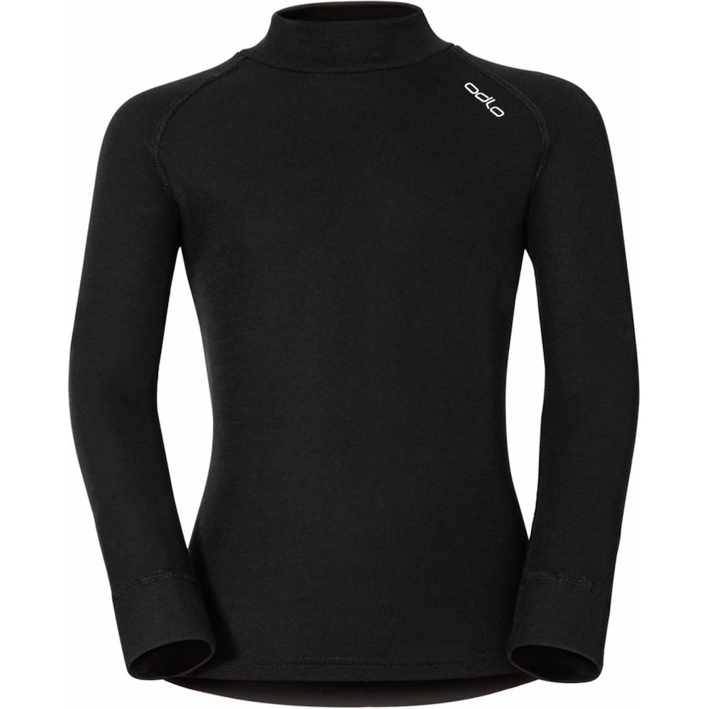 Odlo, Unisex, Funktionsshirt, Active Warm Eco Turtle Longsleeve (140), Schwarz, 140