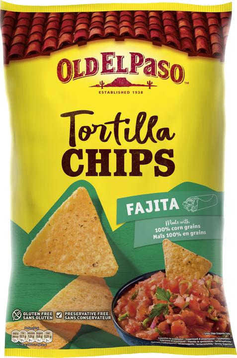 Image du produit Old El Paso Tortilla Chips Fajita 185 g (185 g)